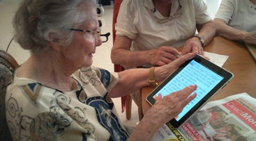 L’Ipad : Succès mitigé auprès des personnes âgées - Source de l'image : http://www.themavision.fr/