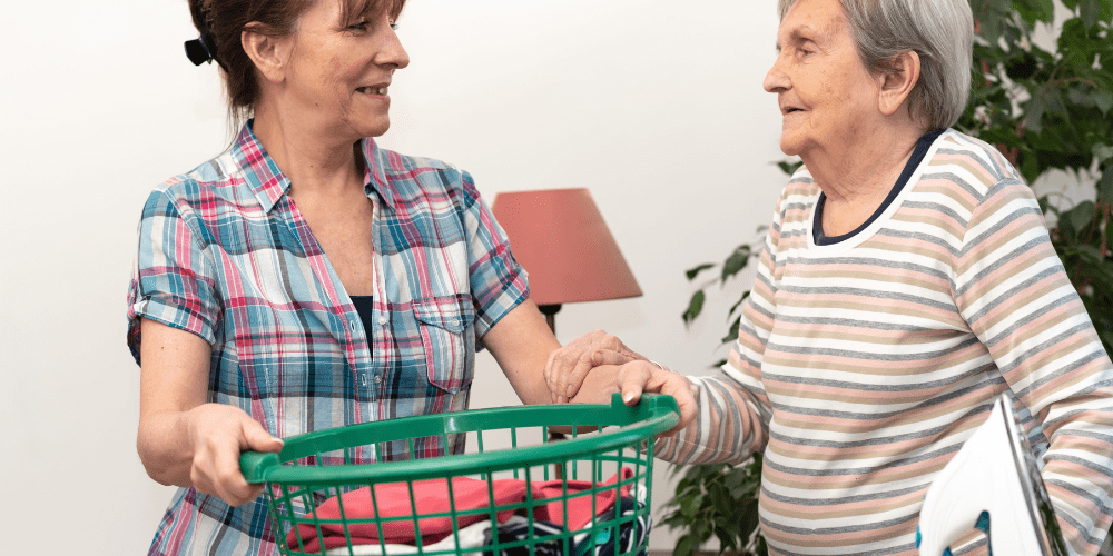 Aide à domicile financée avec l'APA