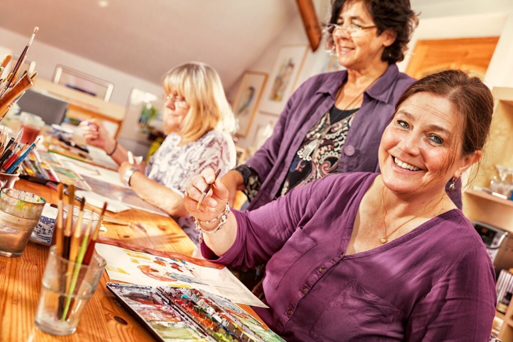 atelier d'art-thérapie pour les aidants
