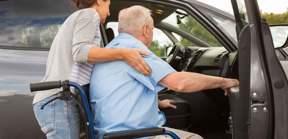 senior sans services d'hospitalisation à domicile