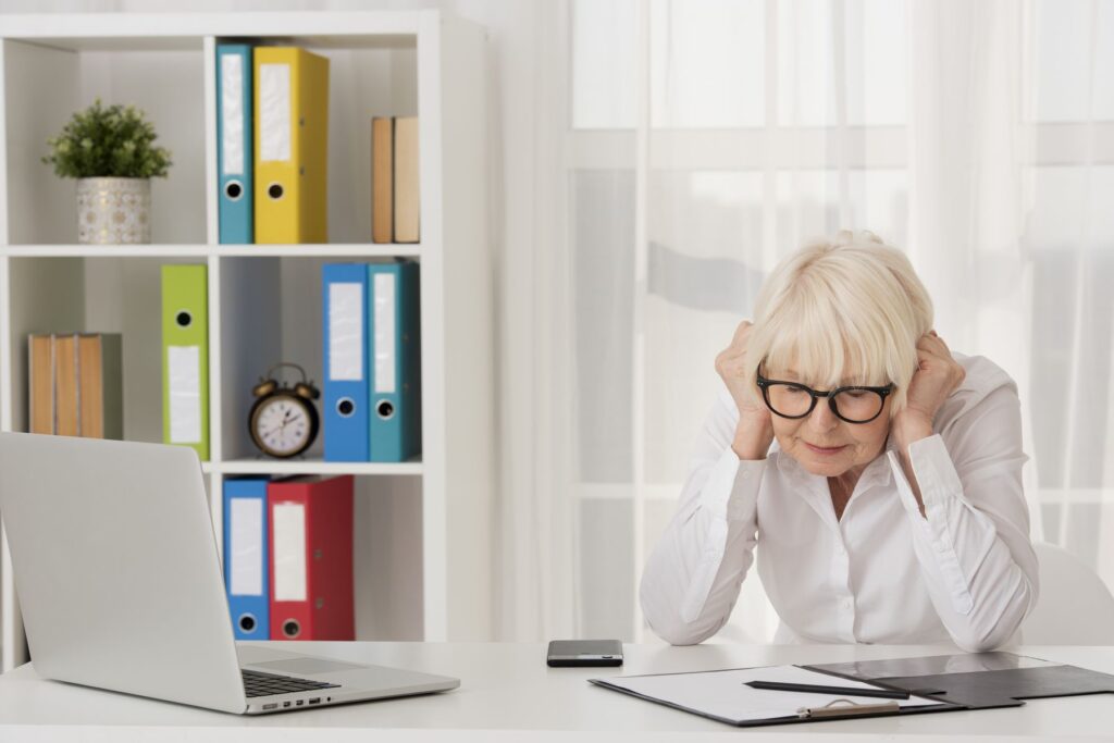 aidante familiale réalisant des démarches familiales