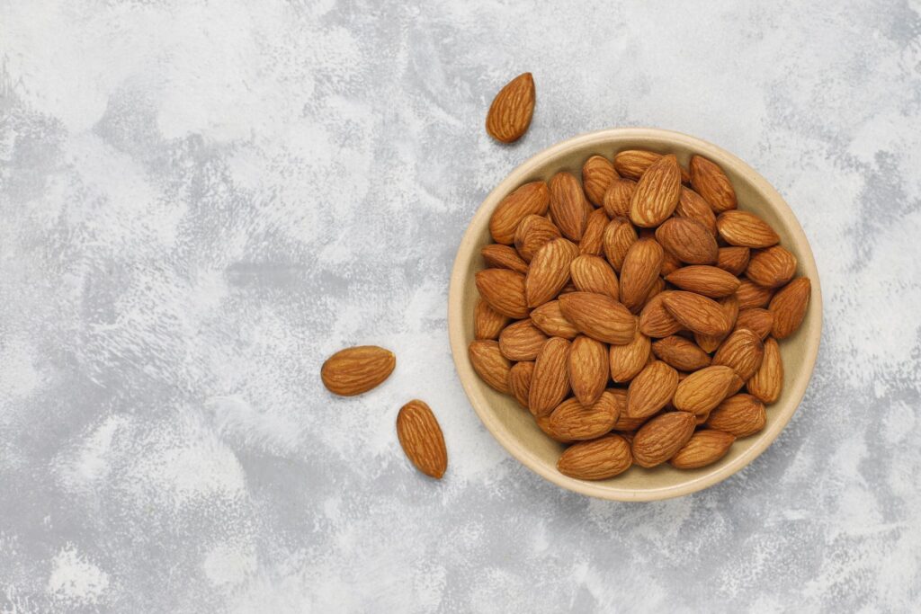 les amandes aident au bon fonctionneemnt du coeur