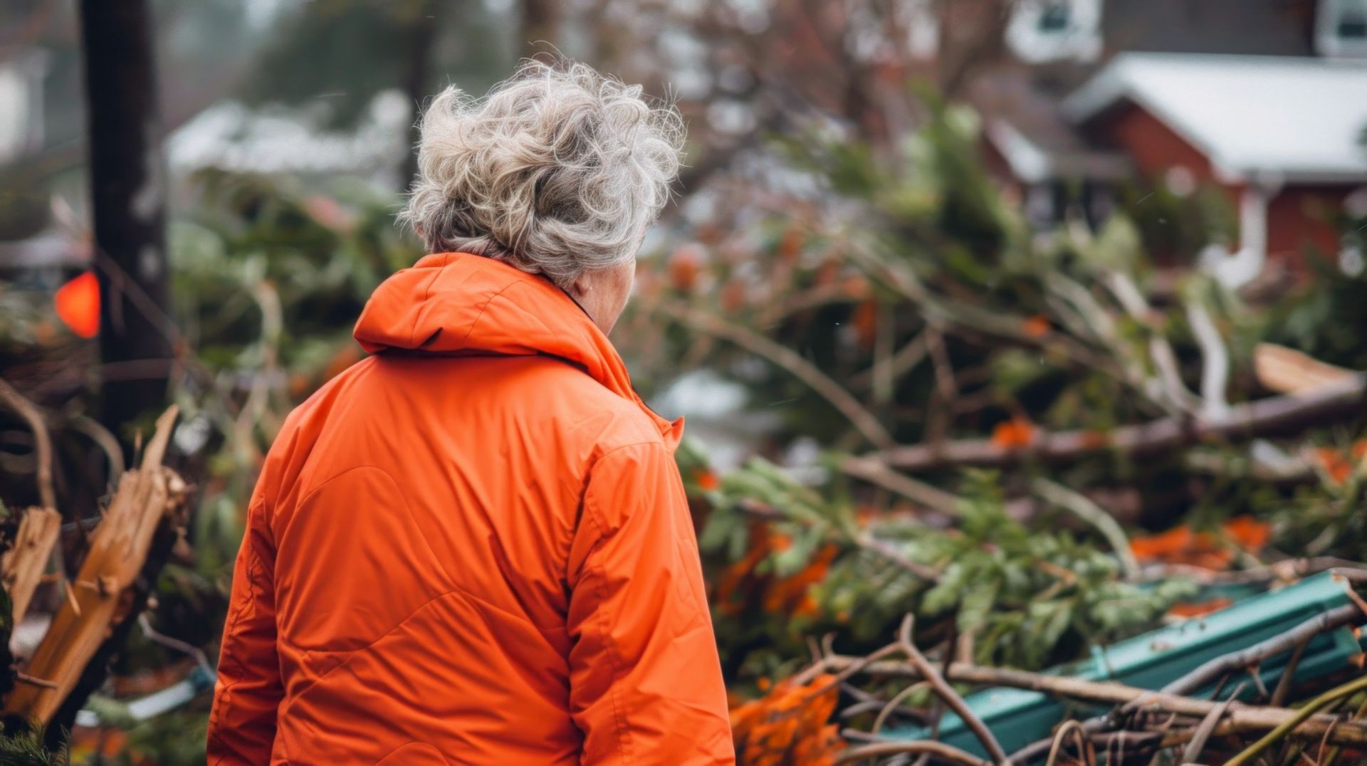 Personne âgée atteinte du syndrôme de Diogène