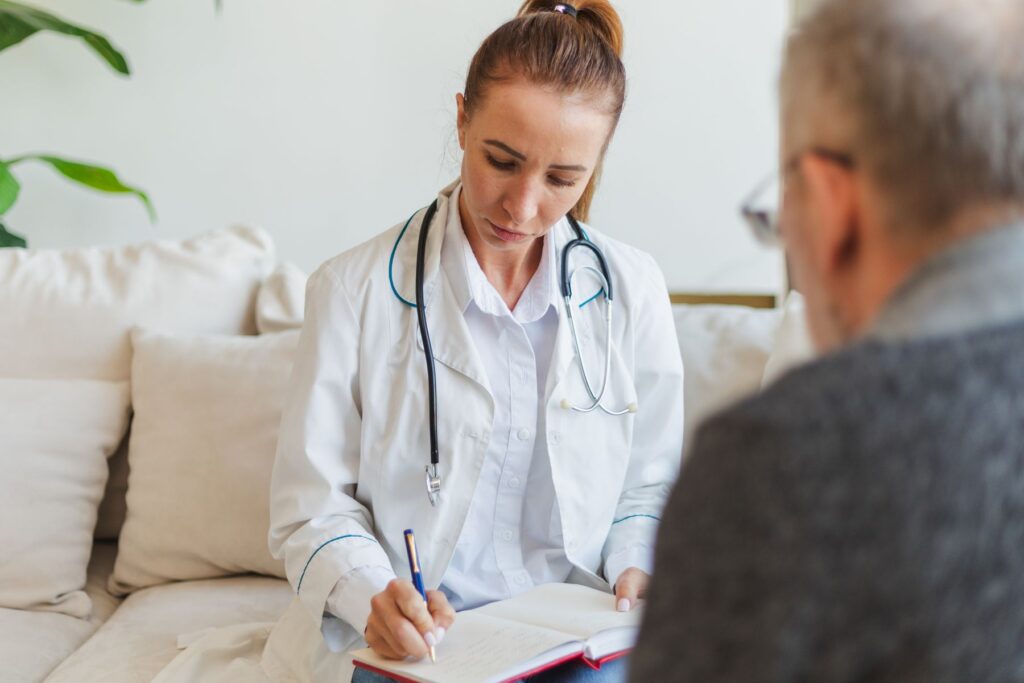 organisation des soins palliatifs pour un senior avec Parkinson en fin de vie