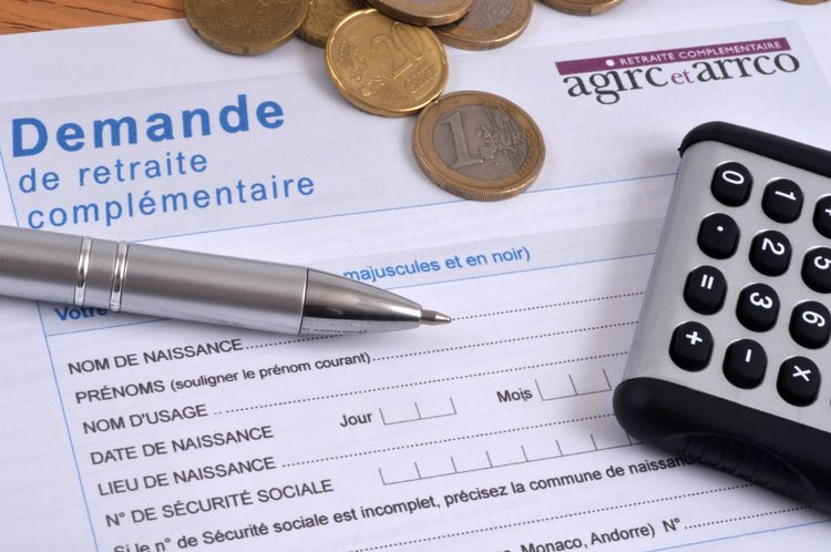 Formulaire de demande de retraite complémentaire