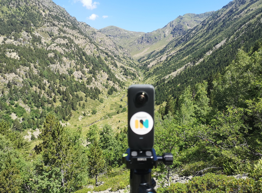 Voyage à la montagne depuis un EHPAD avec la VR
