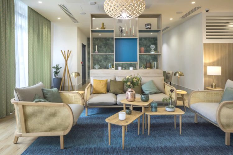 Salon de la résidence seniors Nohée Puteaux