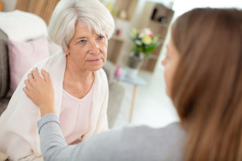 senior placée sous tutelle