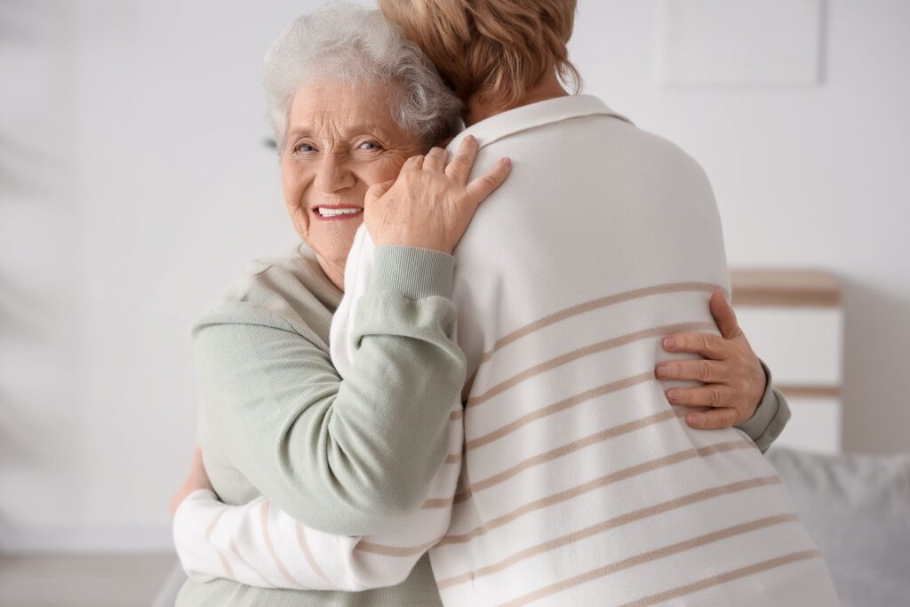 senior atteinte d'Alzheimer précoce