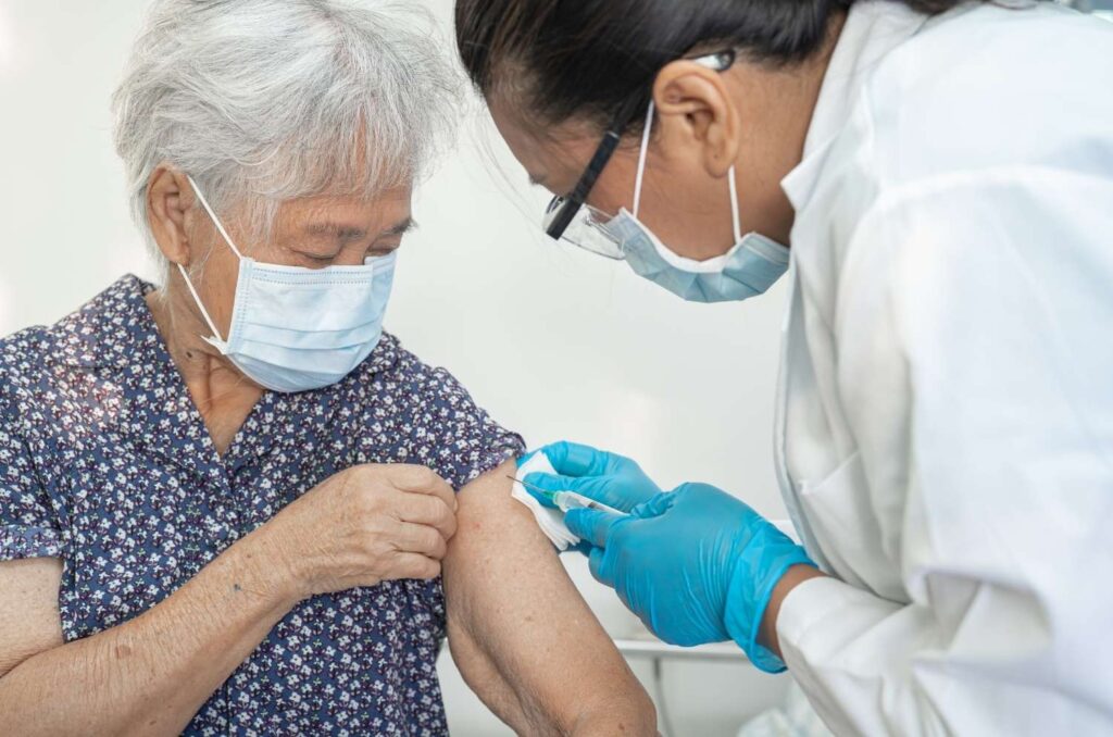 non obligation de se faire vacciner contre la grippe en Ehpad