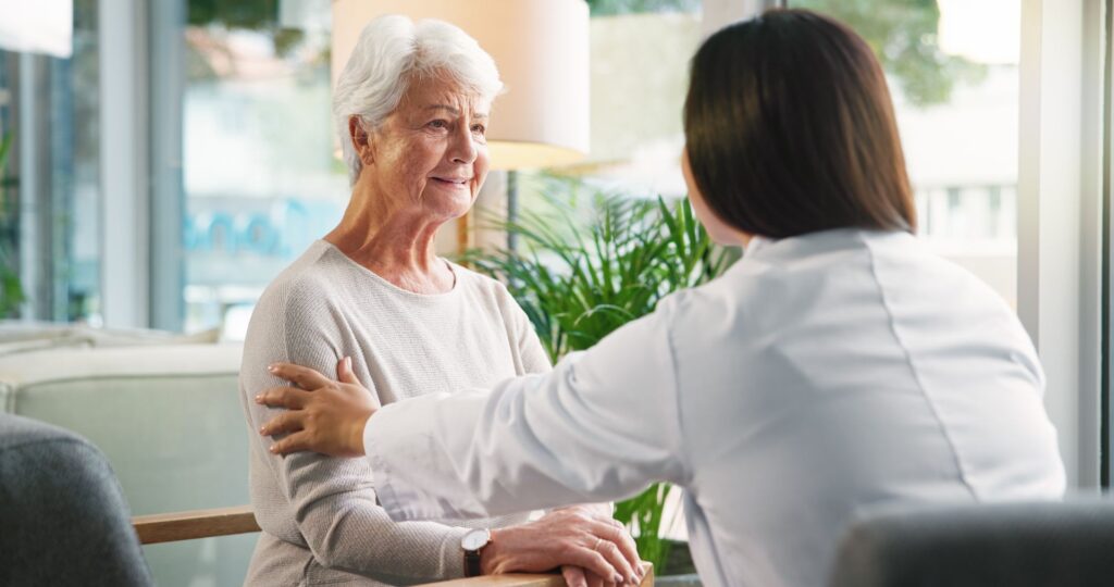senior atteint de la maladie d'alzheimer en stade 2