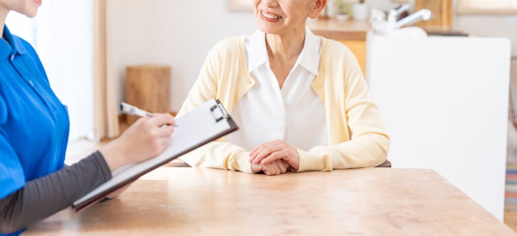 senior suivant l'évaluation de GIR pour mesurer son niveau de dépendance