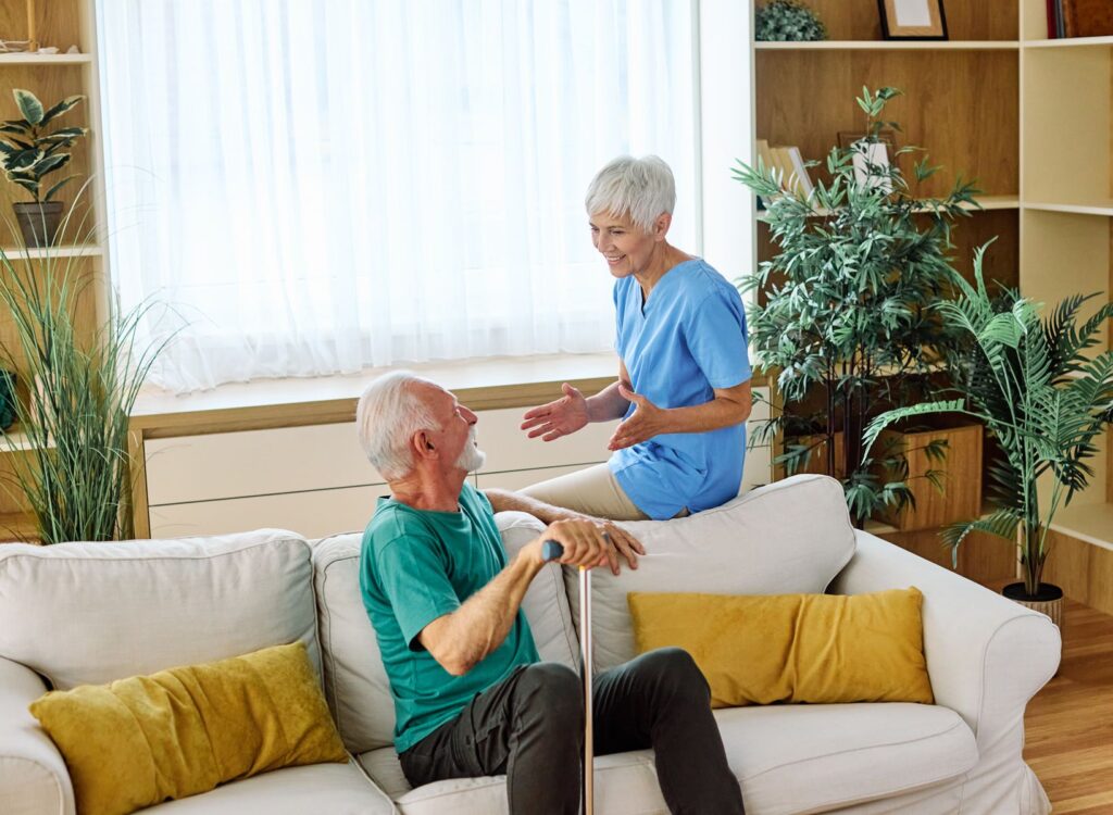 seniors en perte d'autonomie à leur domicile