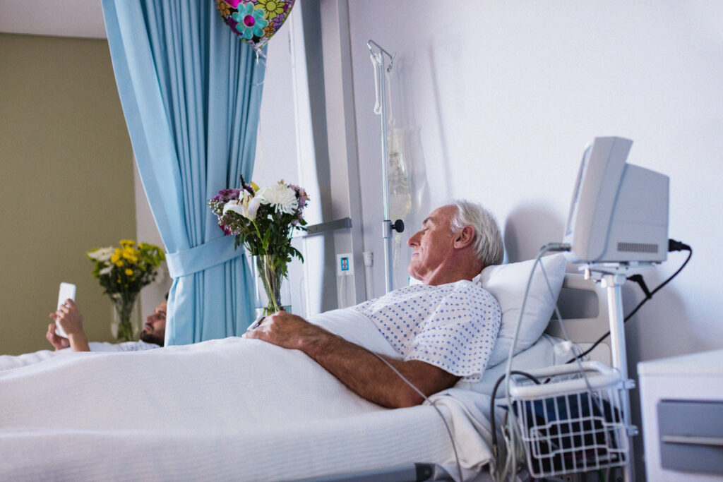 senior placé en soins palliatifs au sei d'un EHPAD
