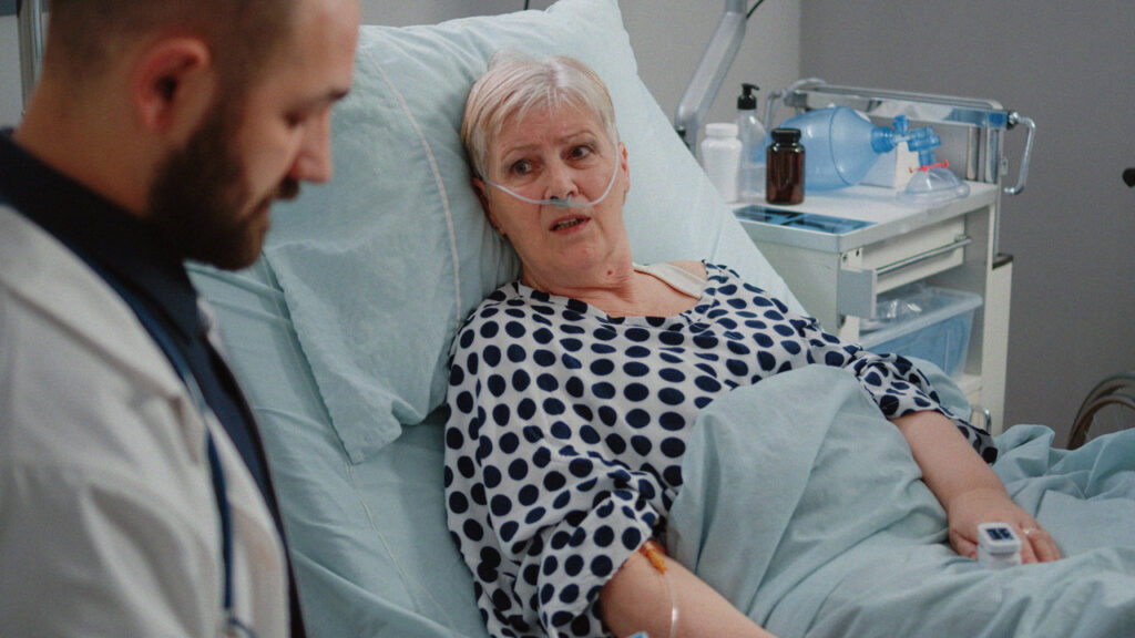 signes de fin de vie chez un senior indiquant un besoin de placement en soins palliatifs