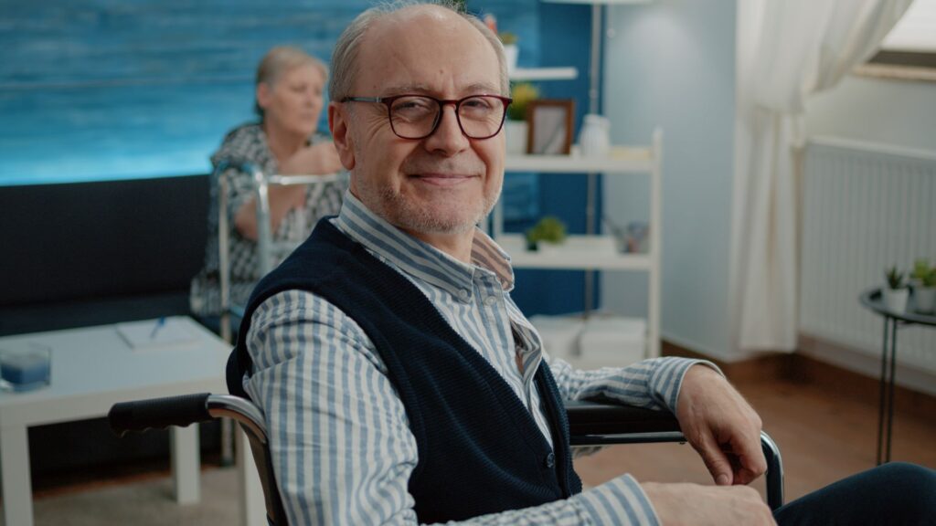 senior dans un ehpad du bas-rhin avec une haute qualité de vie