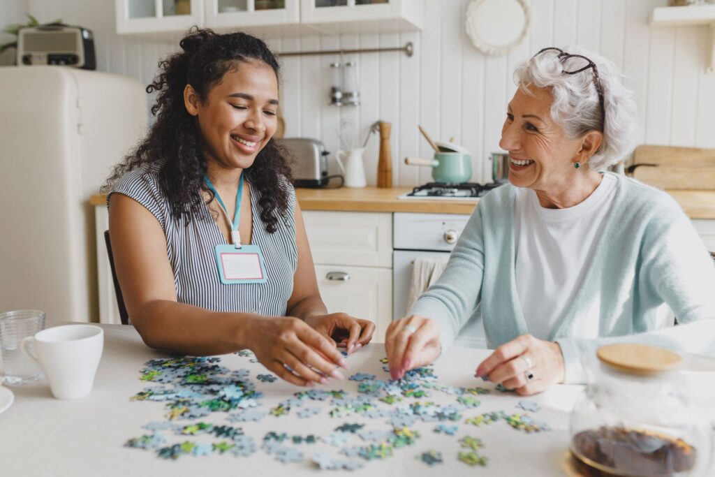 isolement du senior accentuant la dapendance