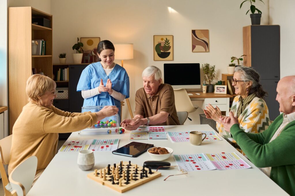seniors capables de participer aux activités d'un pasa en ehpad