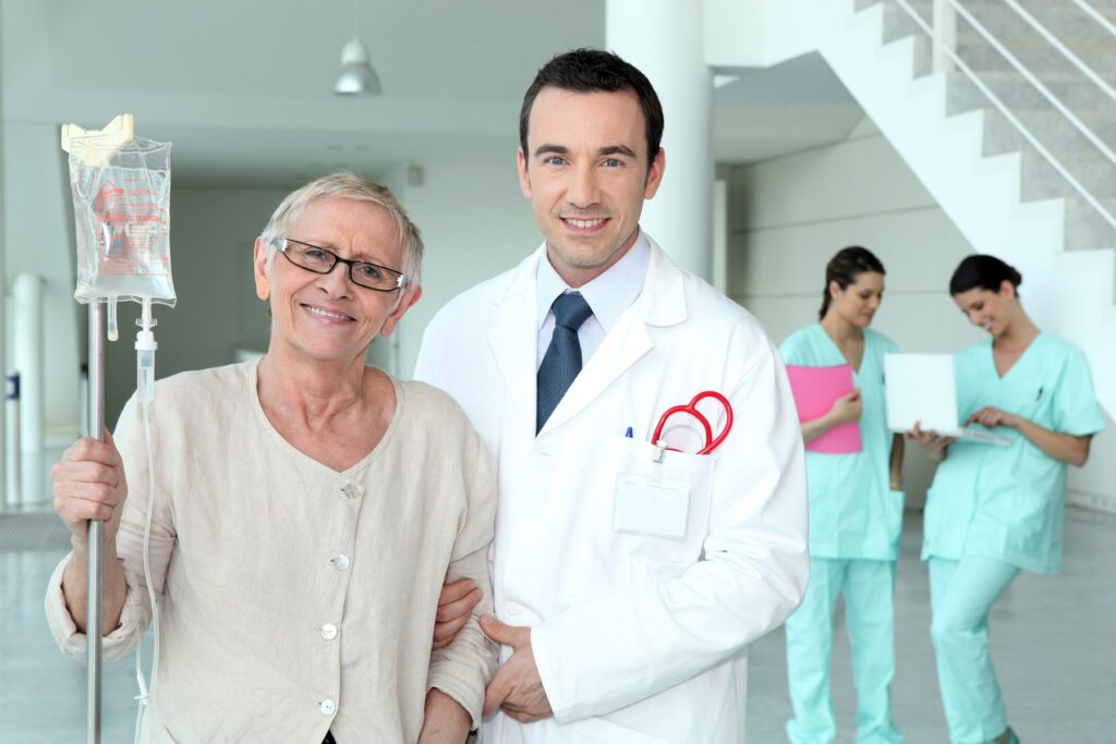 senior Parkinson orienté en ehpad