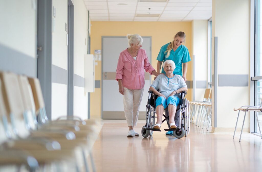 environnement fermé pour les résidents alzheimer en uhr